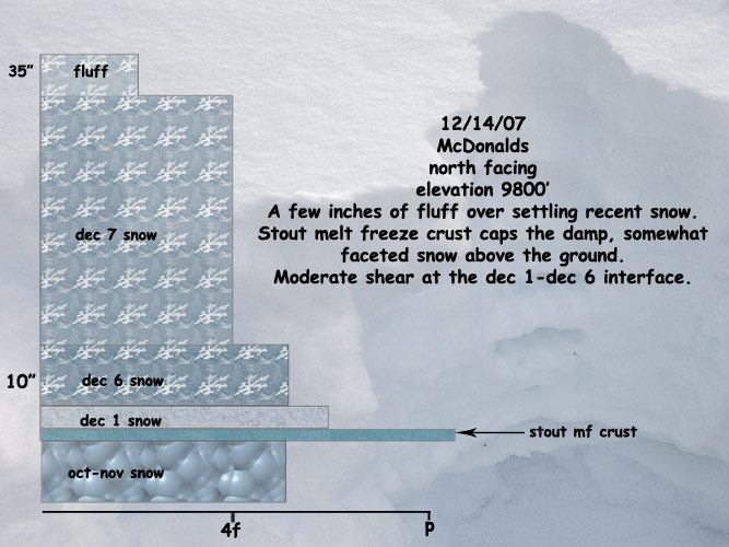 macdonalds snow profile